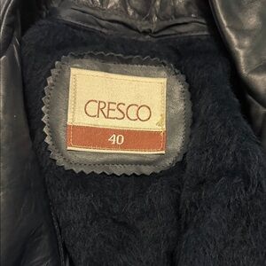 Men's Black Leather Jacket